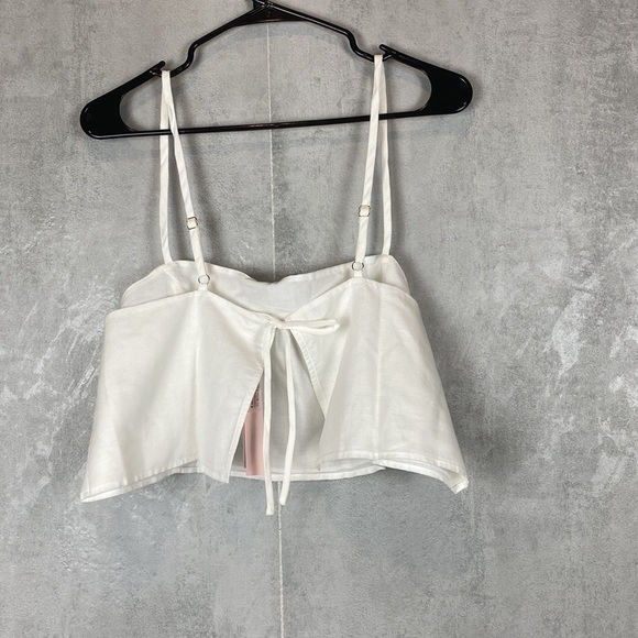 NWT Victorias Secret linen crop tank - Picture 4 of 6